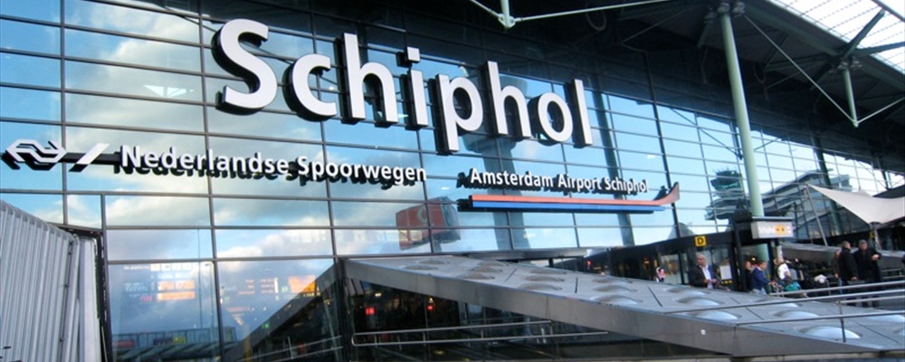 Schiphol Airport Amsterdam - En Route to Cairo